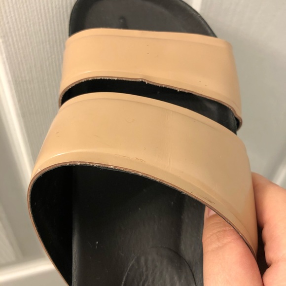 VINCE leather slides - Picture 4 of 9